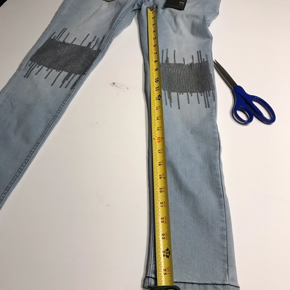 NWT Vigoss Girls The Jagger Skinny Jeans Size 12 - Picture 6 of 8